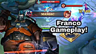 Tank Franco Maniac!! Mobile Legends Truepa Gaming!