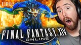 Asmongold BLOWN AWAY By Final Fantasy XIV | First Time Playing