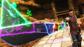 USING EVERY SPELL ON THE ELEMENTAL BLADE in Blade and Sorcery VR