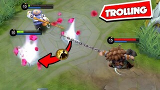 *TROLLING* TROLL TEAMMATE, IT'S FUN !!! !!!- Mobile Legends Funny Fails and WTF Moments!#26