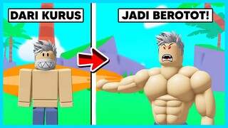 Dari Kurus Lemah Menjadi Kuat Banget! BERKAT OLAHRAGA - Gym Simulator (Roblox)