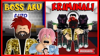 TERNYATA BOSS KU SEORANG KRIMINAL Feat @MOOMOO Brookhaven Rp Roblox Indonesia