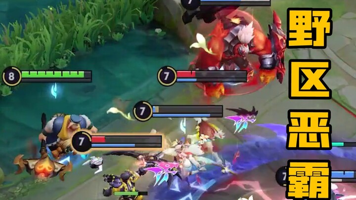 Supercharged jungle dominance! Starts with 3 lanes open—and can even go for 4!