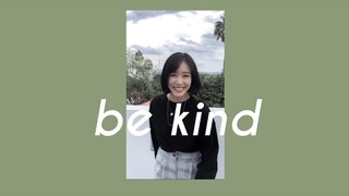 BE KIND •fmv• with Tiffany Young's eyes smile gif