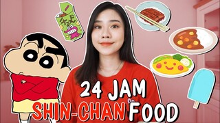 24 JAM MAKAN YANG ADA DI KARTUN SHIN CHAN!