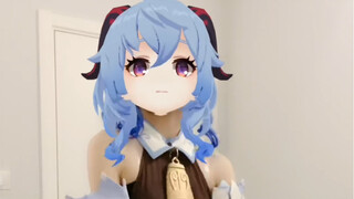 #牛马disco #潇洒不是摆烂 头套版甘雨营业中～
