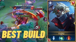 AoV : ERROL PRO GAMEPLAY | BEST BUILD |  - ARENA OF VALOR