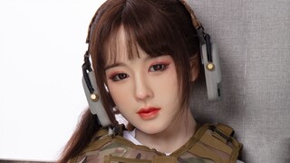 The operator with a monthly salary of 20,000 took a day off to make a video of this physical doll th