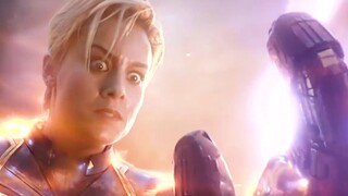 Dengan pukulan terakhir itu, seberapa jauh Captain Marvel terbang?