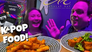 OMG! Las Vegas Mandalay Bay K-pop Weekend Korean Food Special + Viviz Hi-Touch #kpop