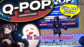 Cosplayer Hu Tao (Genshin Impact) at Cosplay Q-Pop Competition