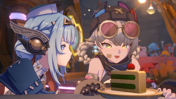 Bring the dessert over—Ineve won’t find out.