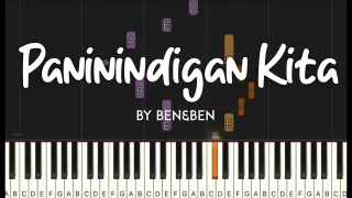 Paninindigan Kita by Ben&Ben synthesia piano tutorial  | lyrics + sheet music