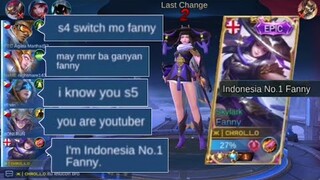 NO. 1 INDONESIA FANNY PRANK | 9K MMR 😂 | MLBB