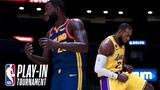 NBA 2K21 Modded Playoffs Showcase | Warriors vs Lakers | Full Game Highlights