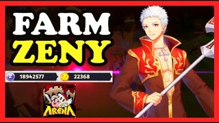 FARM ZENY & CARA NAIK KE JOB 2 - RAGNAROK ARENA MONSTER SRPG ( ANDROiD / iOS )