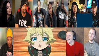 THE SAGA OF TANYA THE EVIL EPISODE 12 REACTION MASHUP!!