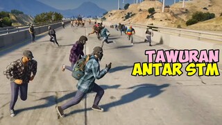 TAWURAN JEMBATAN TOL KANAN - Cerita Dudung GTA V #80