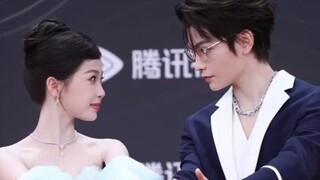 虞书欣害羞宝宝  和丁禹兮对视还有点甜怎么回事cr:戏客seeker