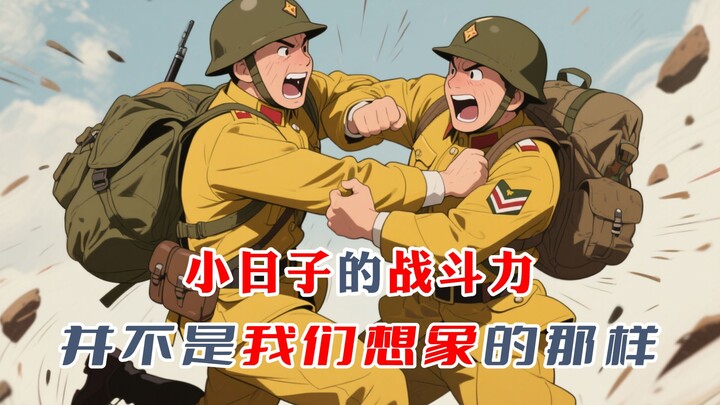 小日子的战斗力，可并不是我们想象的那样！