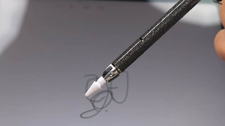 Why I say the Apple Pencil Pro’s pinch‑to‑recognize feature is implemented in software (of course, h