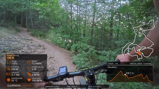 Mountain Bike Ride Dji Osmo Action 5 Pro 25.06.2025 with Telemetry