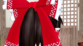 [Touhou MMD] Perhatikan, gadis di depanmu bernama Hakurei Reimu...