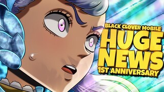 BLACK CLOVER MOBILE 1st ANNIVERSARY WILL BE MASSIVE (DEVS ARE COOKING) - Black Clover Mobile