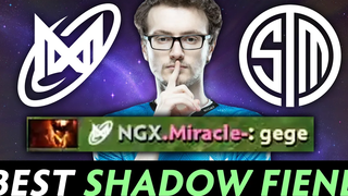 NIGMA vs TSM — Miracle Shadow Fiend DESTROYING MID ใน 731