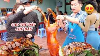 CHÓ QUAY ĐỨC LINH Anh Chủ Chắc Là Cao Thủ Chặt Thịt Chó Nhanh Nhất Việt Nam TLS