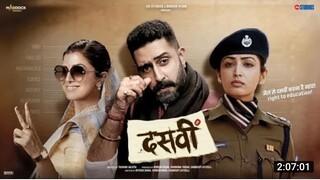 Dasvi Full Movie in HD (2022) | New Movie in Hindi | Abhishek Bachchan | Yami Gautam | Dasvi (2022)