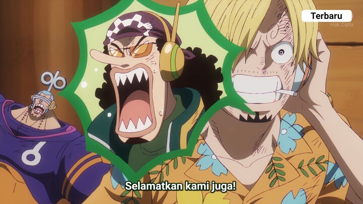 One Piece Episode 1151 | Bergegas Untuk Melarikan Diri