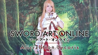 ME PRUEBO COSPLAY -  ASUNA - Sword Art Online Alicization Lycoris