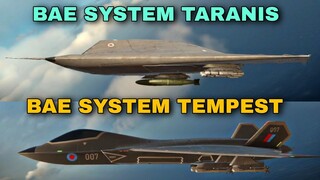 Modern Warships: BAE SYSTEM TARANIS drone and BAE SYSTEM TEMPEST strike fighter in Action.