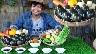 Cooking Snail recipe - Steam n grilled Snails bbq for food eating delicious