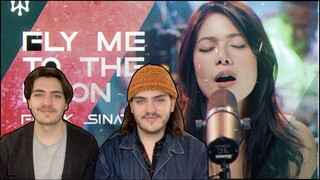 Twin Musicians REACT | Gigi De Lana - Fly Me To The Moon | Live Stream