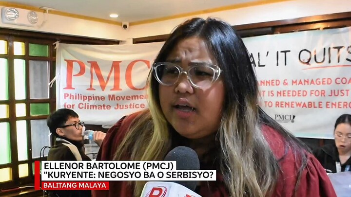 "PMCJ: Mataas na Singil sa Kuryente, Bunga ng Pagdepende sa Fossil Fuels at Pribatisasyon"NANAWAGAN