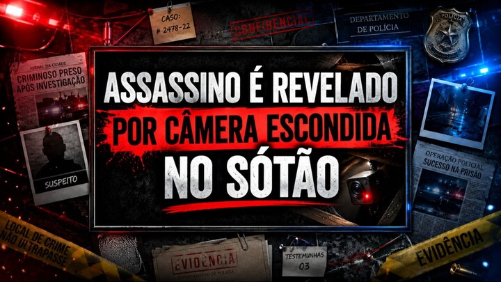 Assassino é revelado por Câmera escondida no Sótão