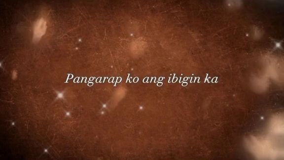 pangarap ko Ang ibigin ka by DAN BONONZO