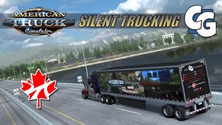 Silent Trucking - W900 - Osoyoos to Salmon Arm - ProMods Canada Pre-Release - ATS (No Commentary)