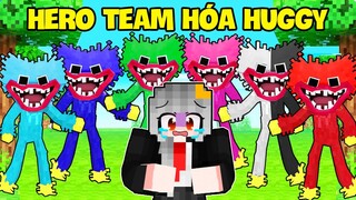 Sammy Phát Khóc Khi Hero Team Hóa Thành  Búp Bê Huggy Bị Bỏ Rơi Trong Minecraft