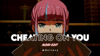 cheating on you - charlie puth [edit audio]