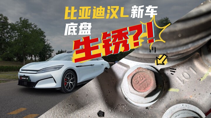 Does the new BYD Han rust right out of the box? BYD’s quality control is actually...