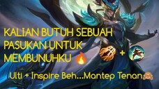 SEKALI ZILONG KOMBO ULTI + INSPIRE MUSUH HILANG 😍 | MOBILE LEGENDS