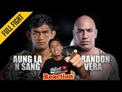 Aung la n sang vs brandon Vera full fight | reaction