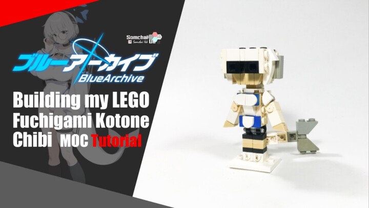 LEGO Blue Archive Fuchigami Kotone Chibi MOC Tutorial | Somchai Ud