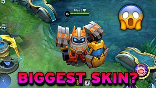 BIGGEST SKIN IN MOBILE LEGENDS 🔥😱