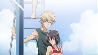 Ayuzawa want Usui by her side in beach volleyball game