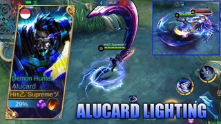 SCRIPT SKIN ALUCARD LIGHTING BLADE FULL EFFECTS VOICE NO PASSWORD - MOBILE LEGENDS