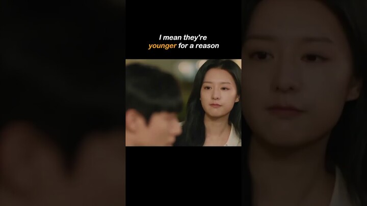 I mean they're younger for a reason #kdrama #shorts  #lovelyrunner #kdrama  #queenoftears
